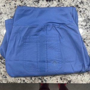 Healing Hands Ceil Blue- L Yoga pant style scrubs SET OF 3